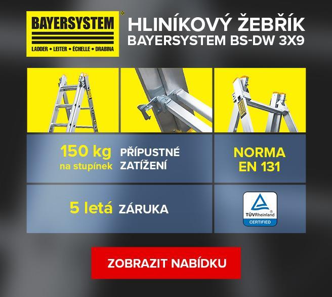 Drabina aluminiowa Bayersystem BS-DW 3x9_01.12.2022